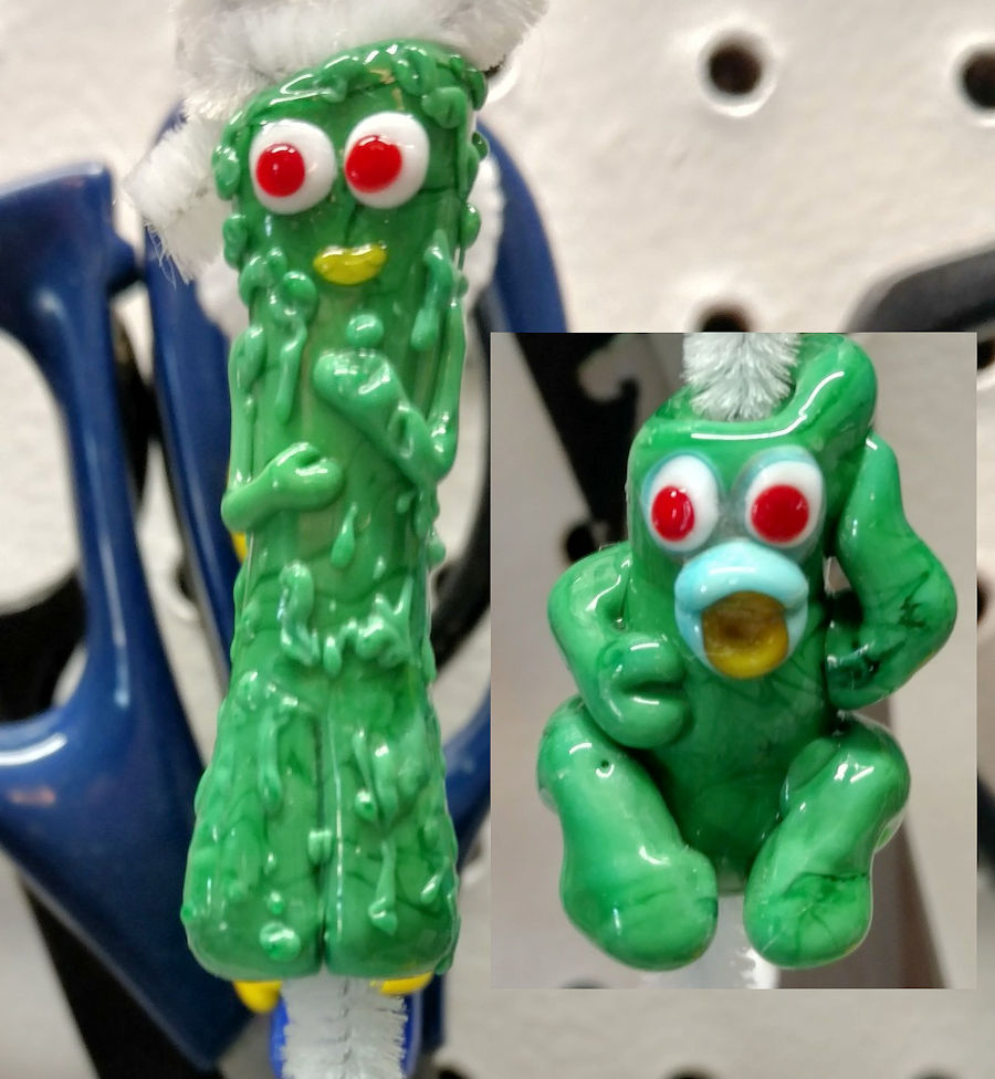 Think of Gumby on the old SNL combined with Planet of the Apes and you get GUMBY APES!